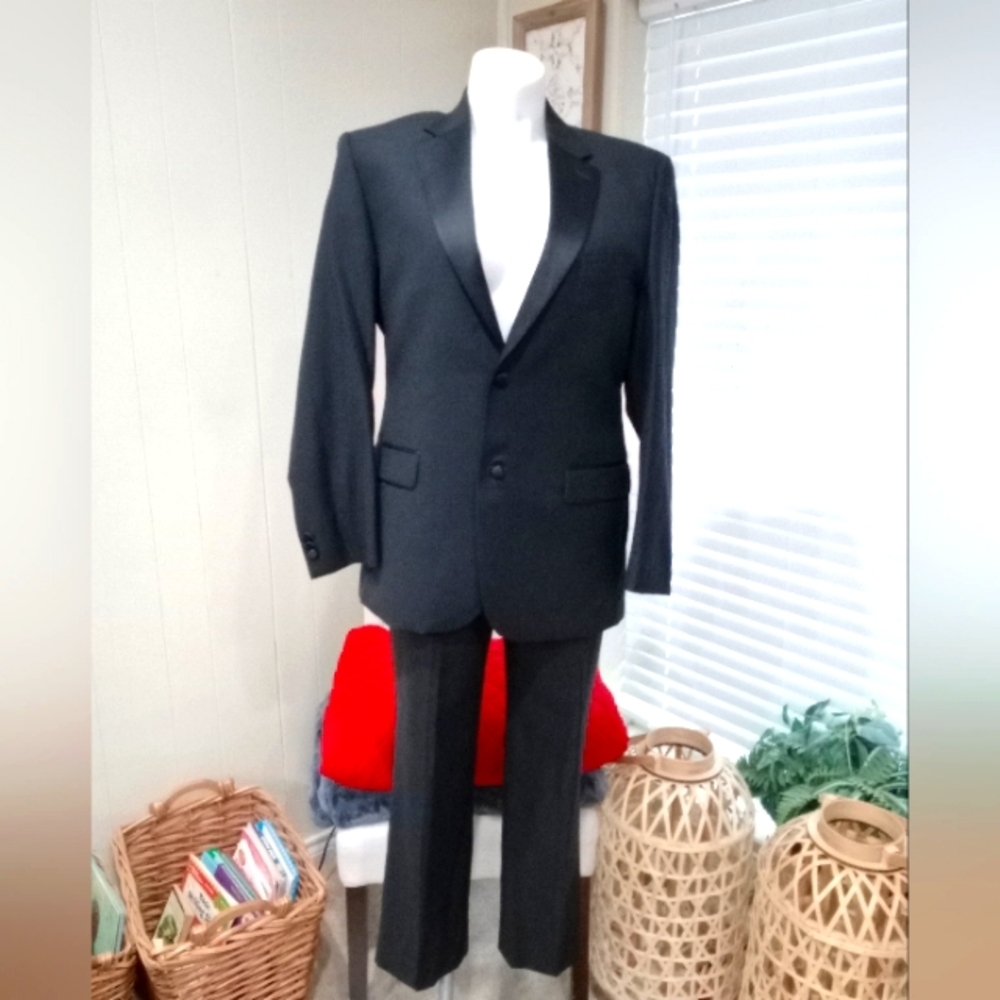Men's Classic Black Suit
